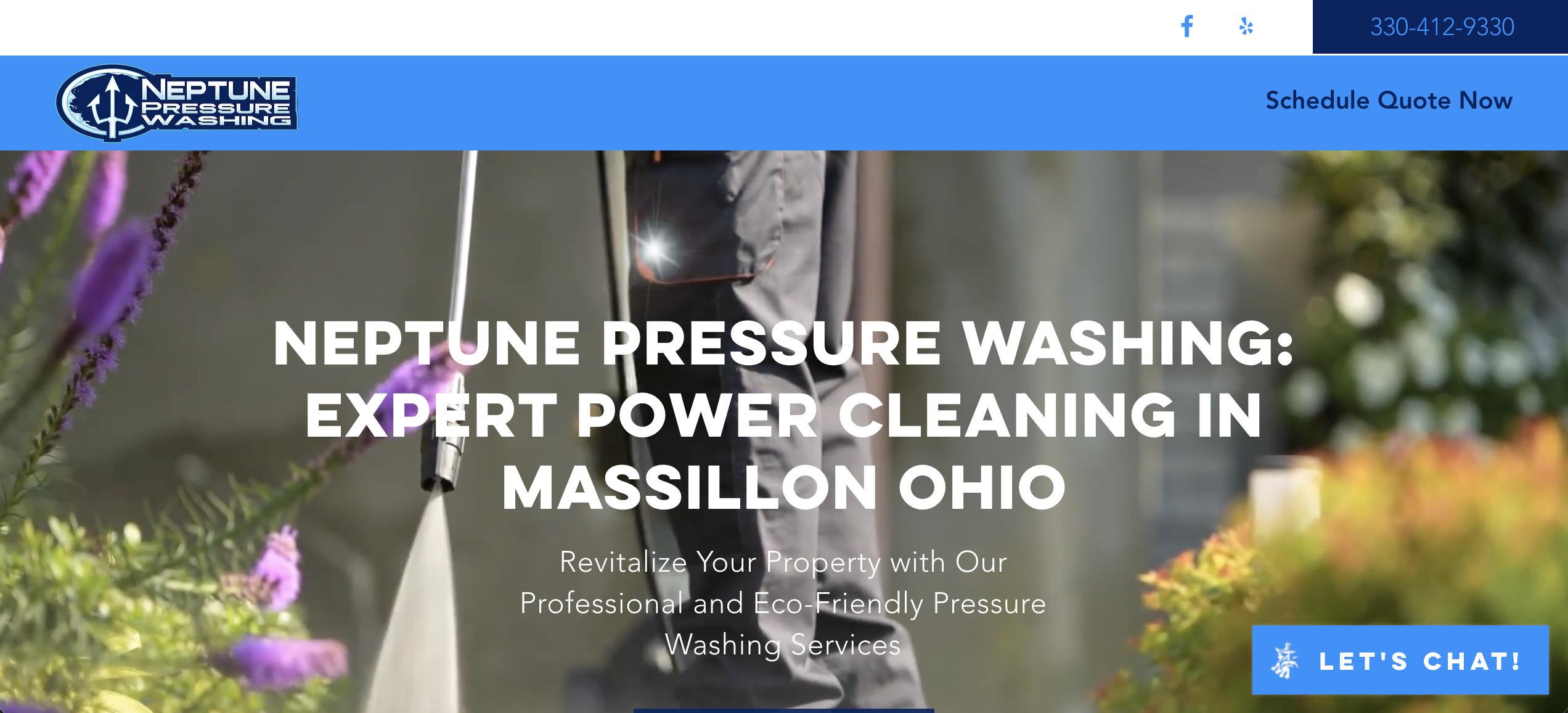 Neptune Pressure Washing - Before